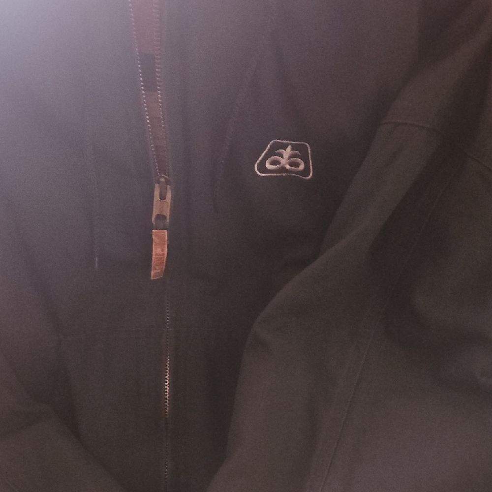 Men's Dark Green Performance‎ Jacket - Picture 2 of 4